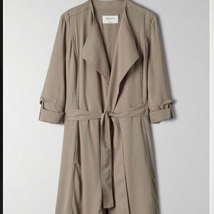 Aritzia Babaton Quincey (Flowy Trench Coat) Jacket